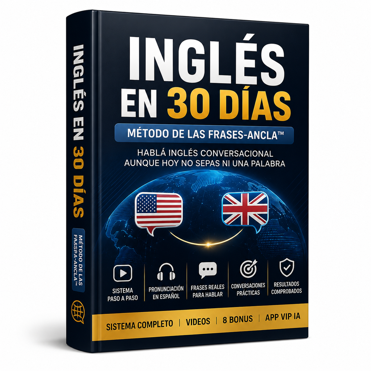 METODO COMPLETO INGLES (SISTEMA CON VIDEOS + 8 BONUS + APP VIP IA)